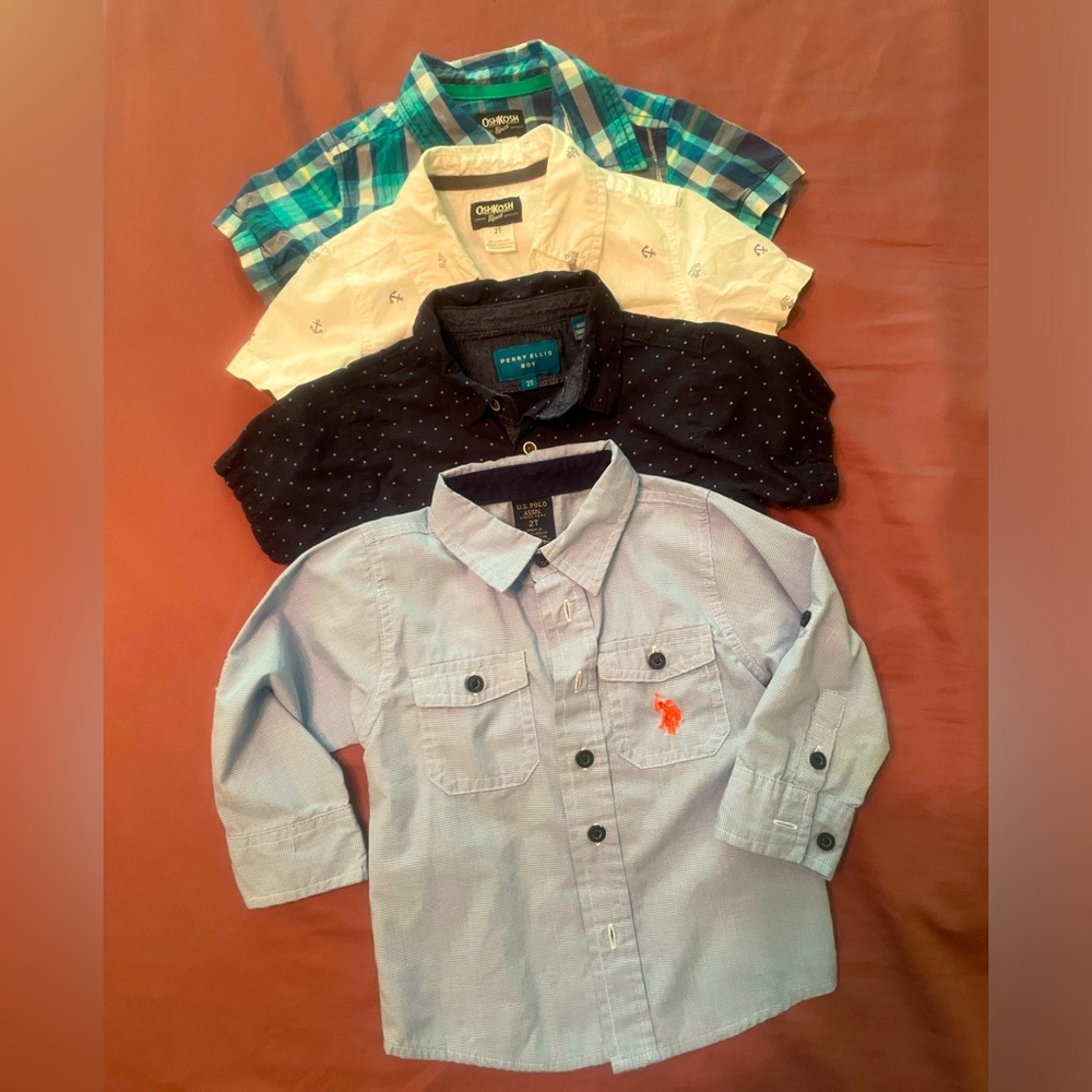 Boys summer polo 2T